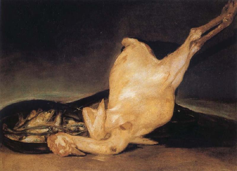 Francisco Jose de Goya Plucked Turkey oil painting image
